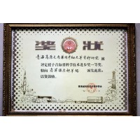 青海省科學技術進步一等獎